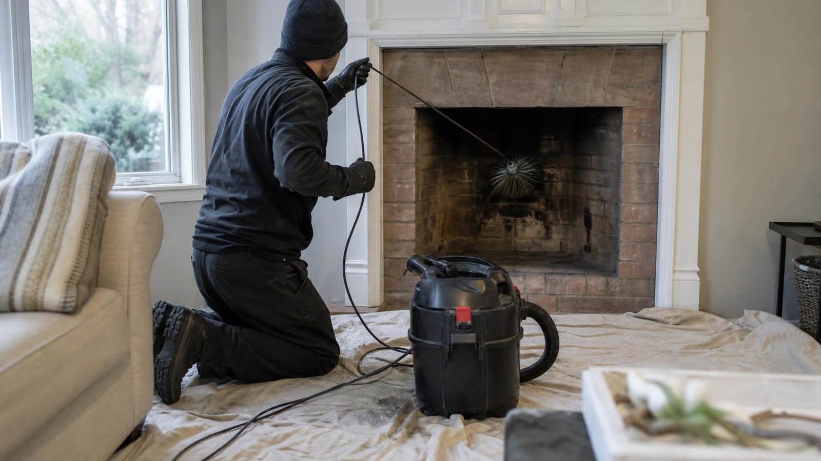 Practical chimney sweep & inspection in Fremont